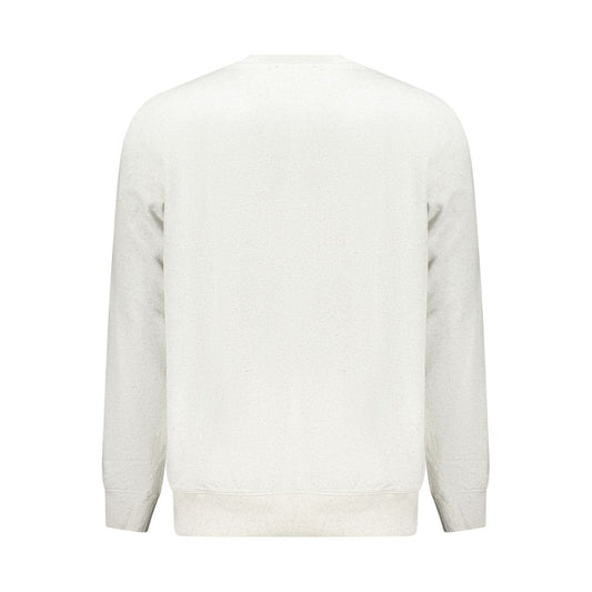 Gray Recycled Cotton Men Sweater