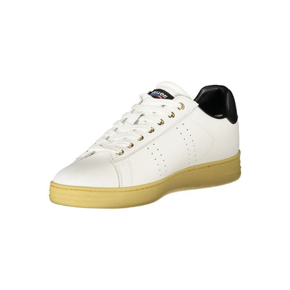 White Polyester Sneaker