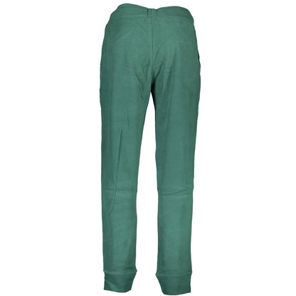Green Polyester Pant