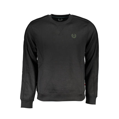 Black Cotton Sweatshirt
