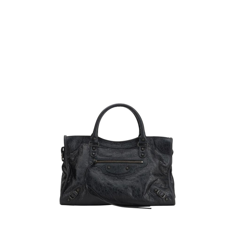 Black Calf Leather Bos Taurus Shoulder Bag