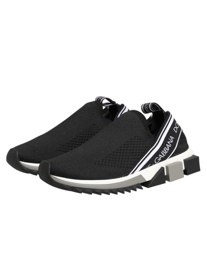 Black Slip On Sorrento Low Top Sneakers Shoes