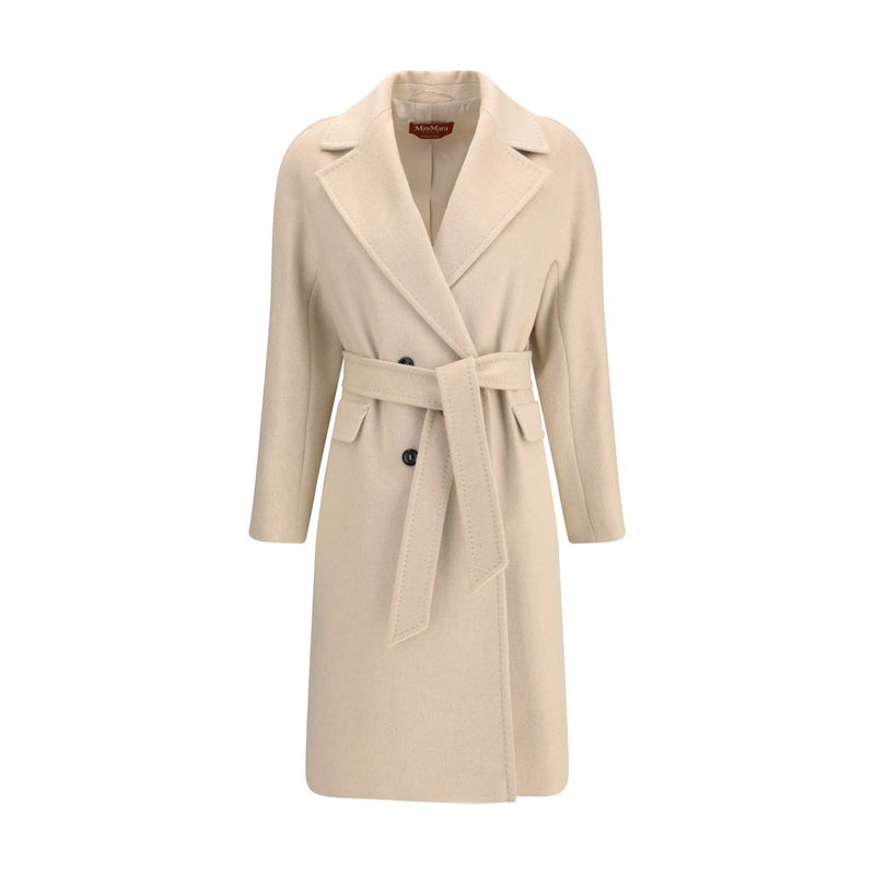 Beige Cashmere Coat