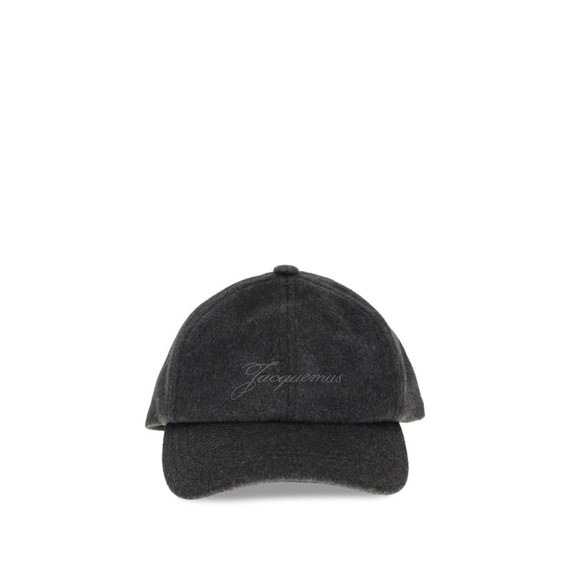 Gray Wool Cap (Baseball Hat)