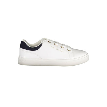 White Leather Women Sneaker