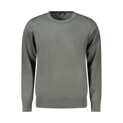 Green Nylon Men Sweater