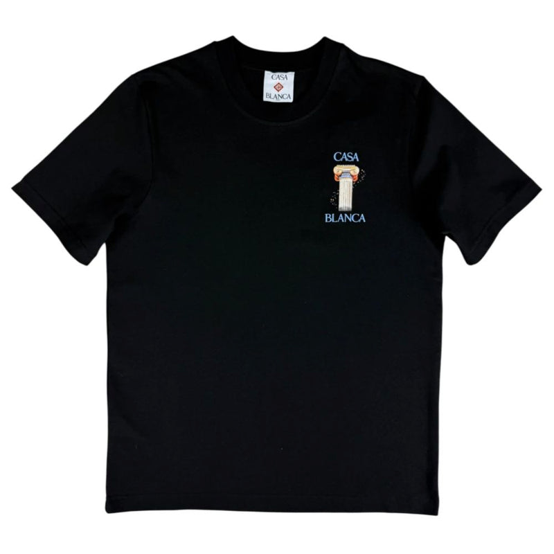 Black Cotton T-Shirt