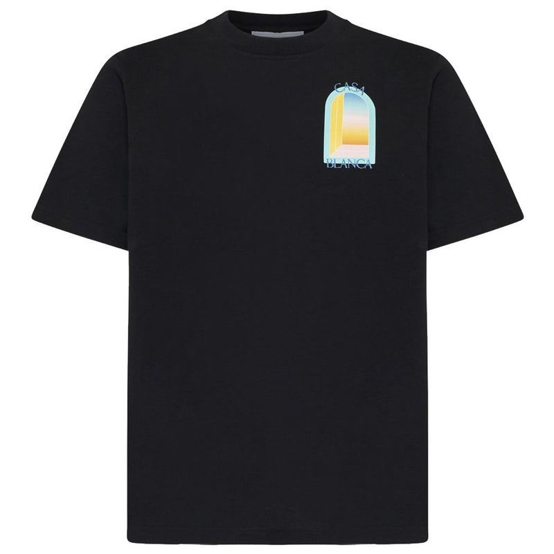 Black Cotton T-Shirt