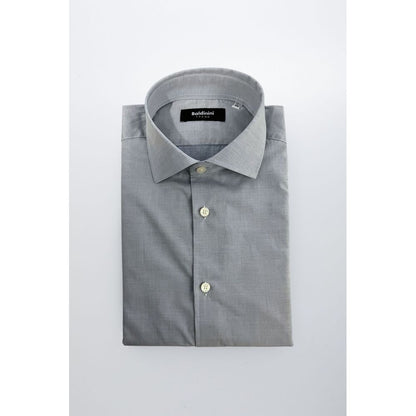 Light Blue Cotton Men Shirt