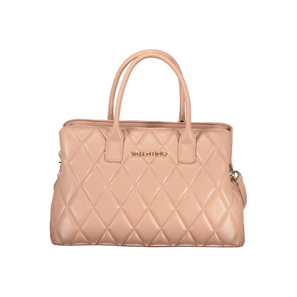 Pink Polyethylene Handbag
