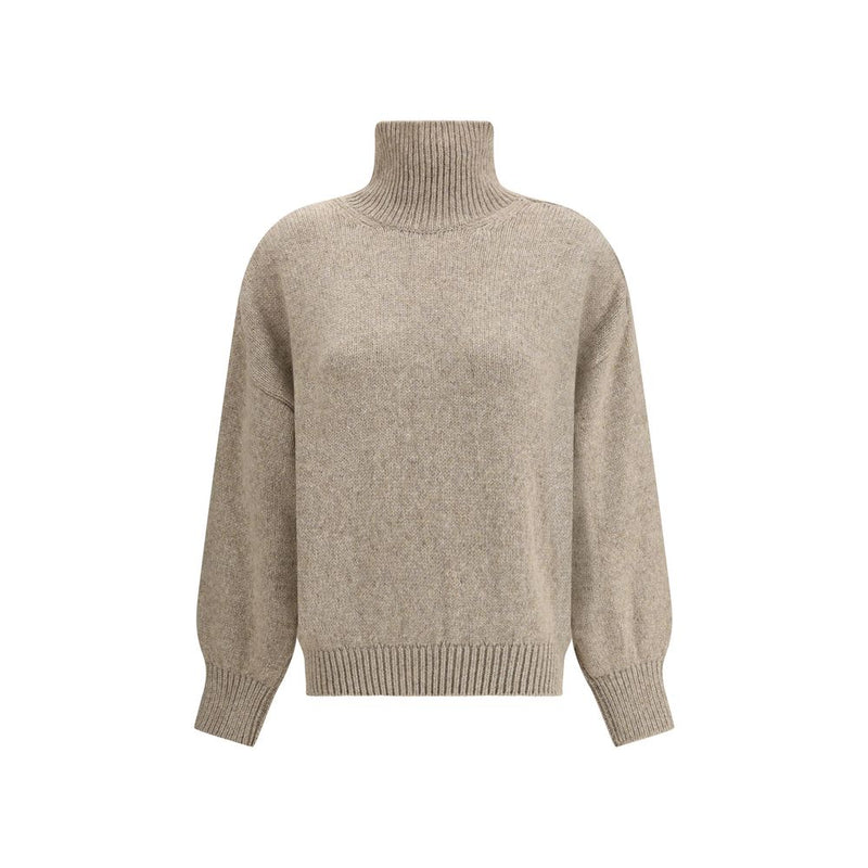 Beige Cashmere Cashmere Sweater