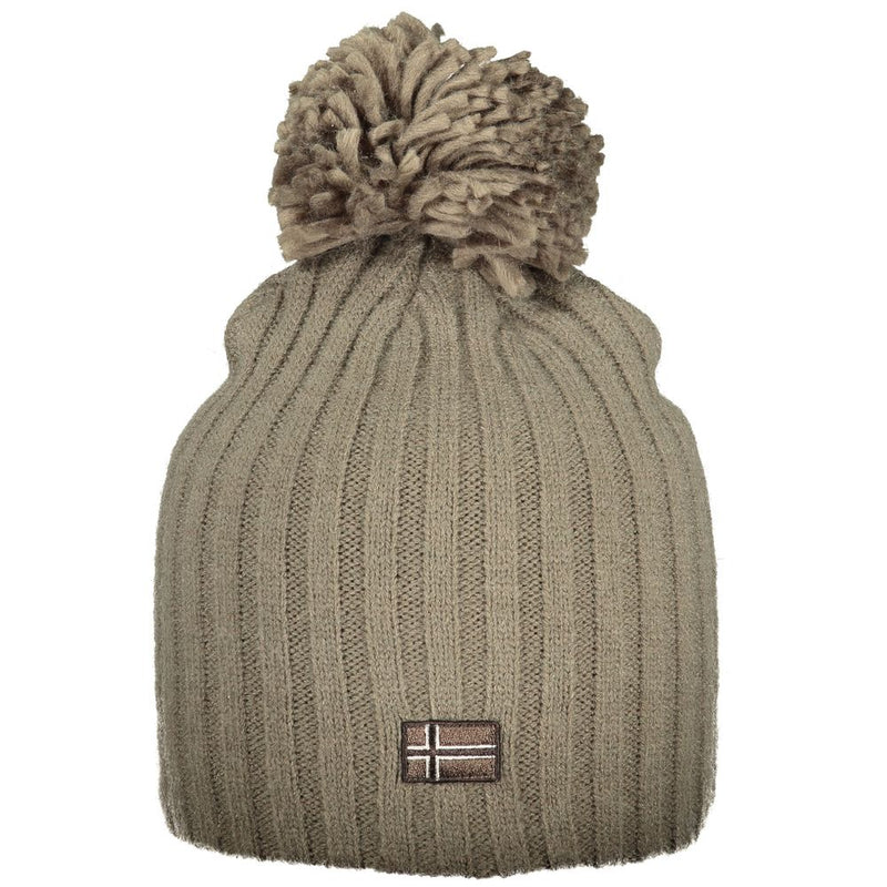 Gray Polyester Women Hat