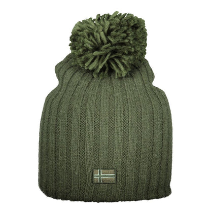 Green Polyester Women Hat