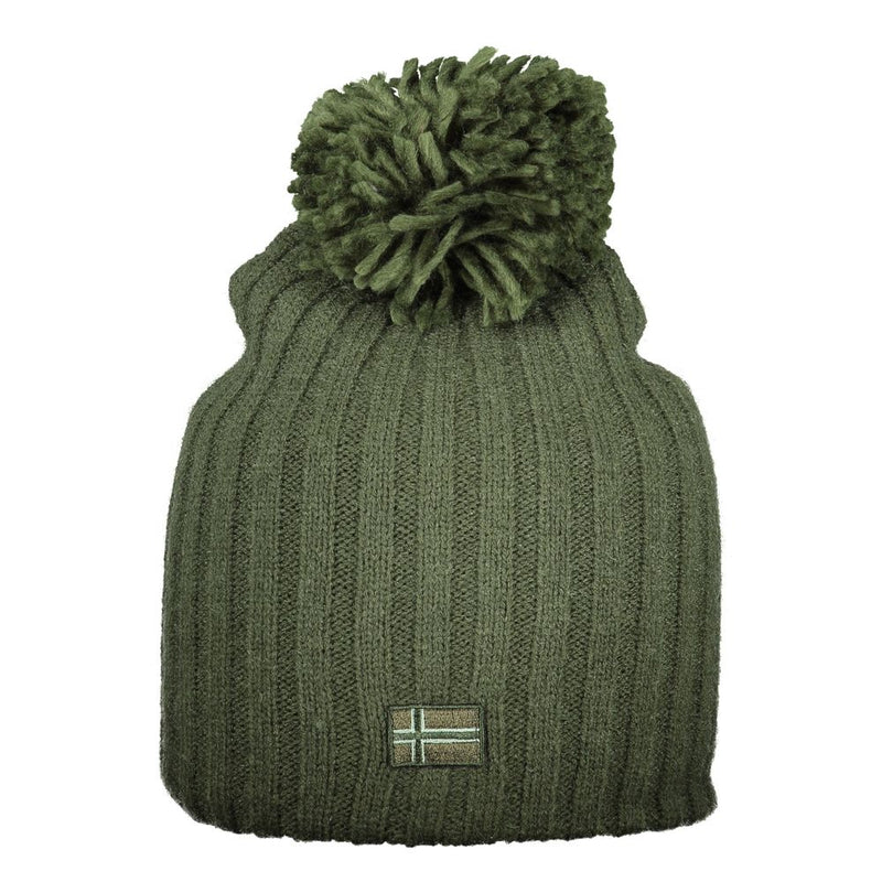 Green Polyester Women Hat