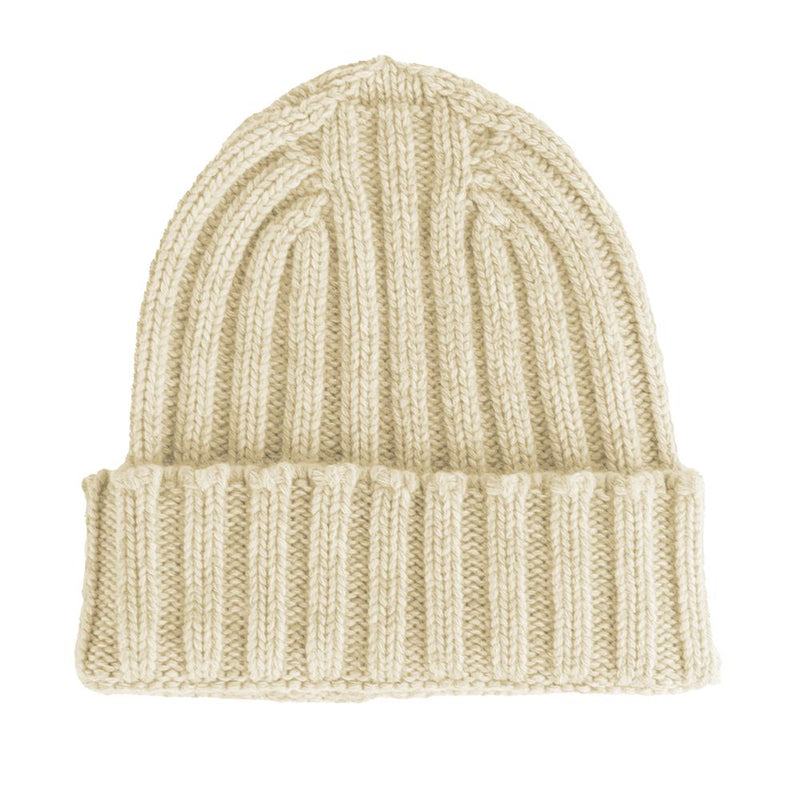 Beige Cashmere Hat