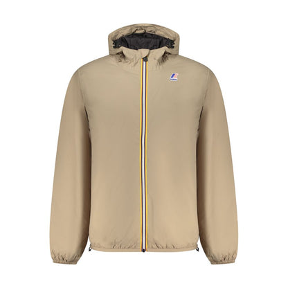 Beige Polyamide Jackets & Coat
