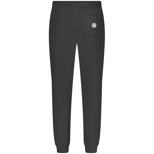 Black Cotton Men's Sport Trouser