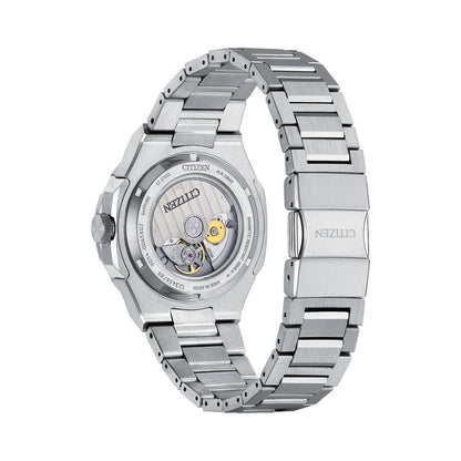 Gray Stainless Steel Dress Watch