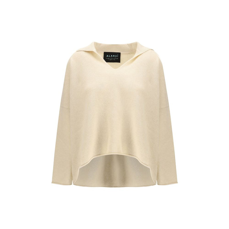 Beige Cashmere Sweater