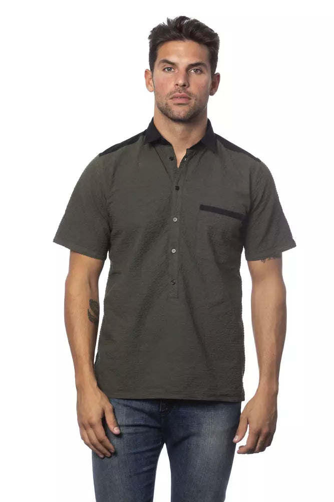 Army Cotton Men Shirt-Verri-LabelTerrace.com