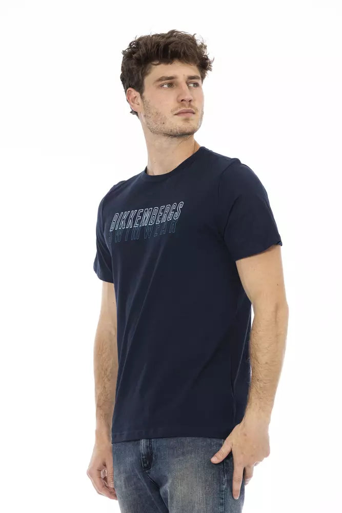 Army Cotton Men T-Shirt-Bikkembergs-LabelTerrace.com