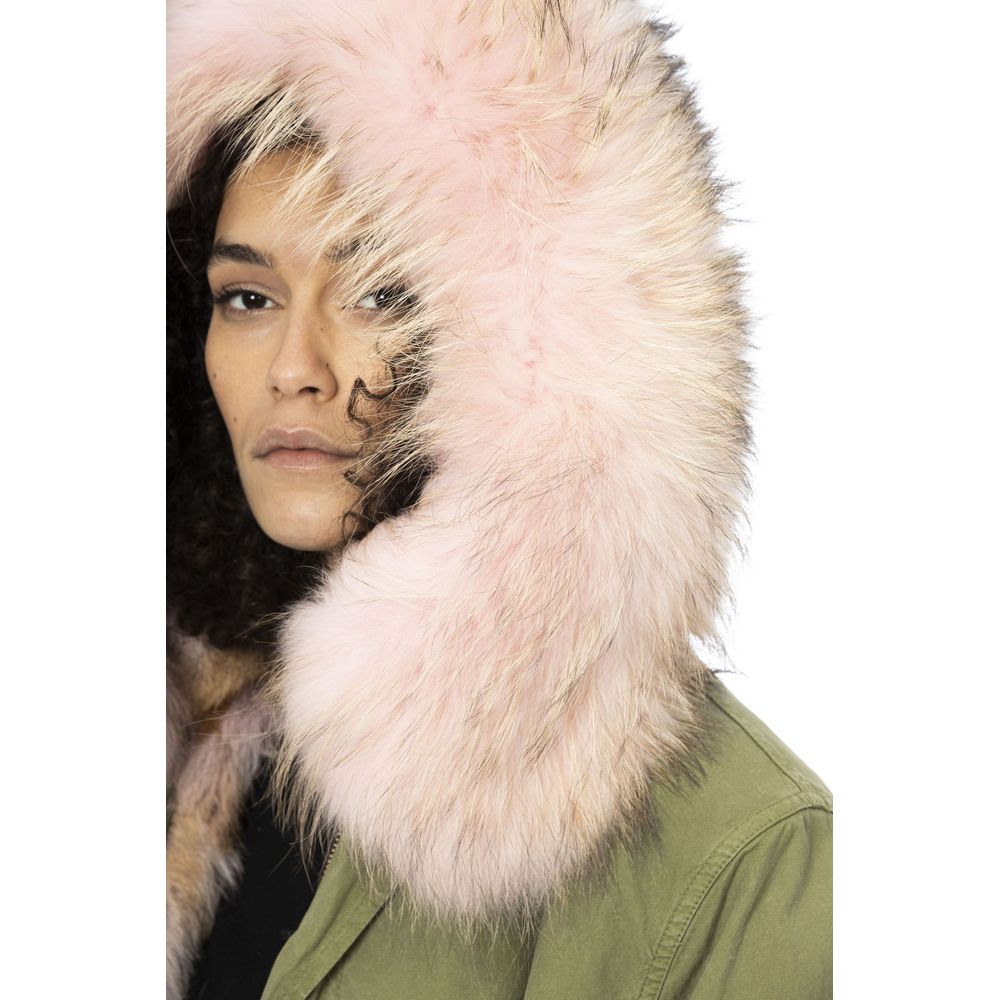 Army Cotton Women Parka