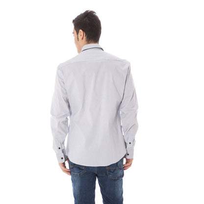 Azzurro Cotton Men Shirt
