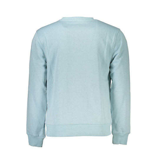 Azzurro Cotton Men Sweatshirt