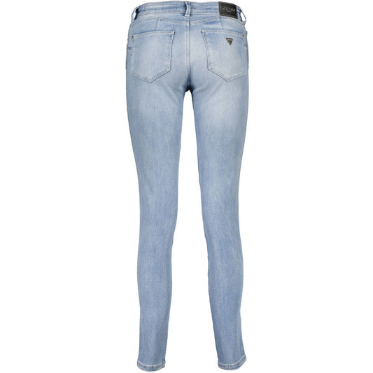 Azzurro Cotton Women Jeans