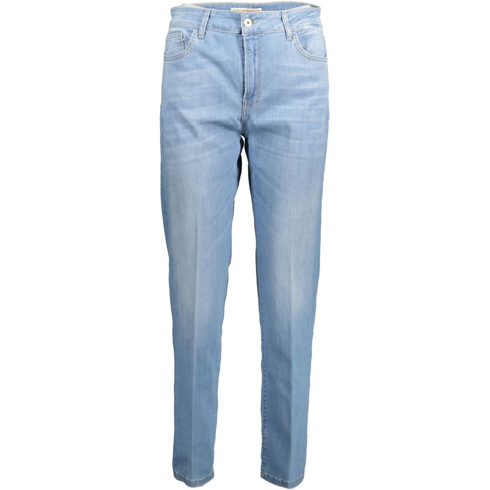 Azzurro Cotton Women's Jeans