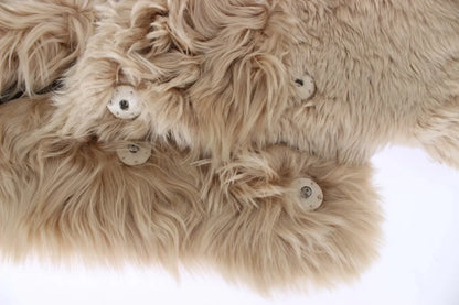 Beige Alpaca Collar Scarf-Dolce & Gabbana-LabelTerrace.com