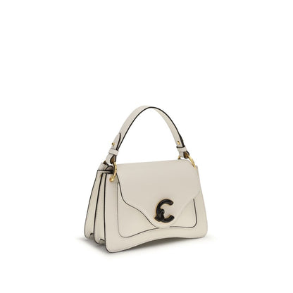 Beige Calf Leather Bos Taurus Shoulder Bag