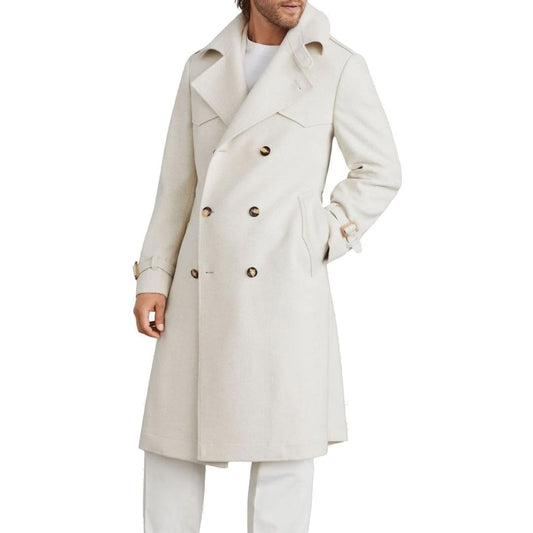 Beige Cashmere Coat
