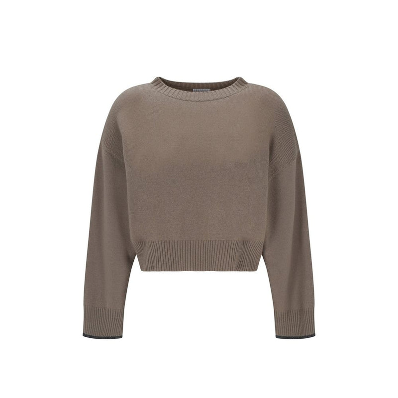 Beige Cashmere Sweater