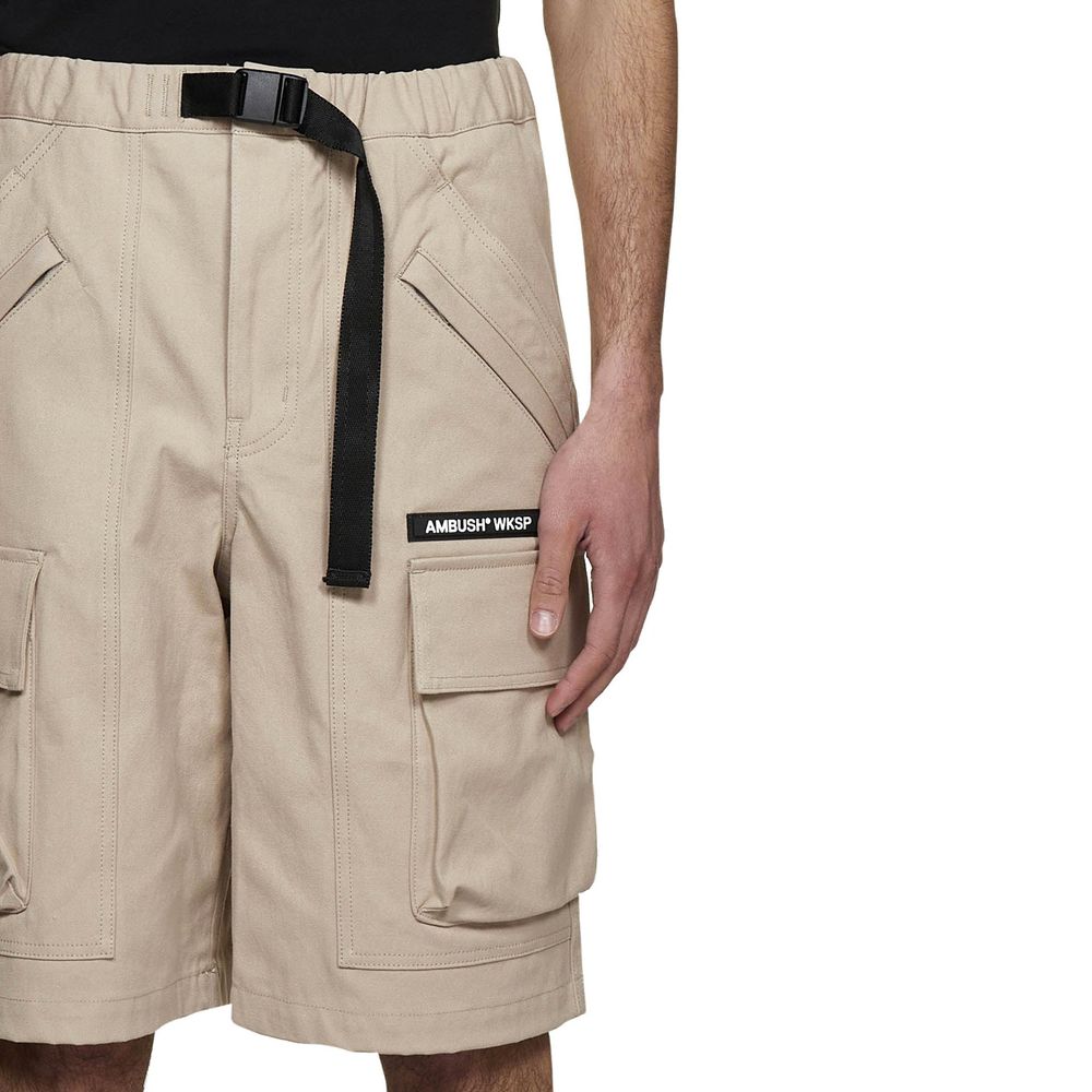 Cotton Bermuda Shorts-Ambush-LabelTerrace.com