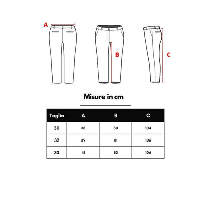 Beige Cotton Casual Pants