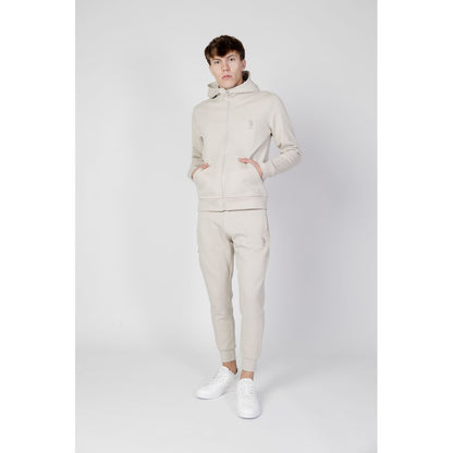 Beige Cotton Hoody
