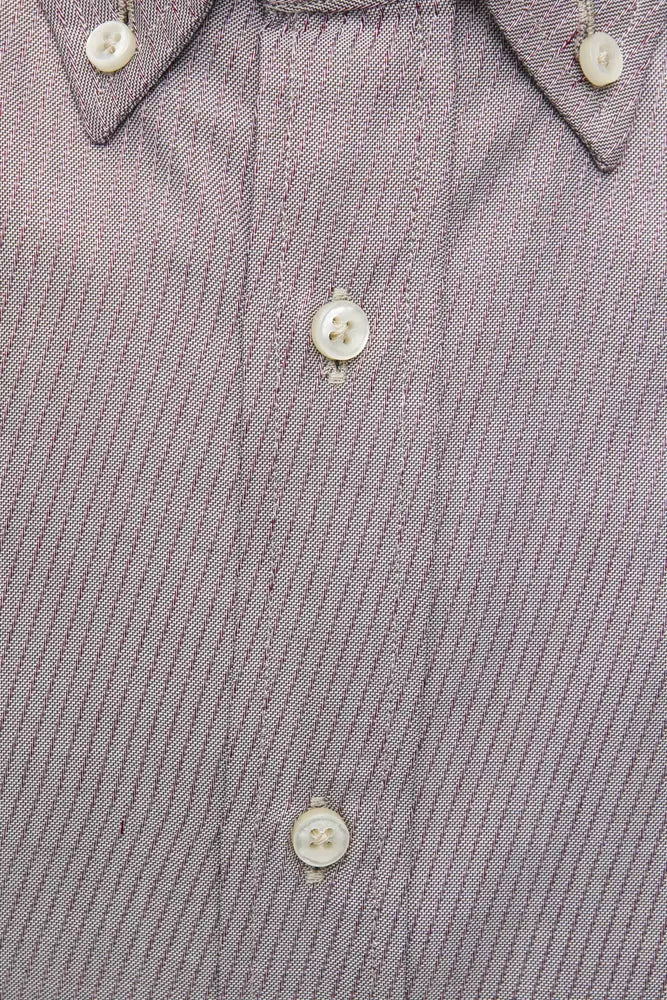 Beige Cotton Men Shirt-Robert Friedman-LabelTerrace.com