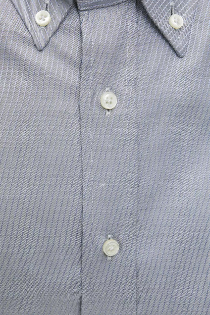 Beige Cotton Men Shirt-Robert Friedman-LabelTerrace.com