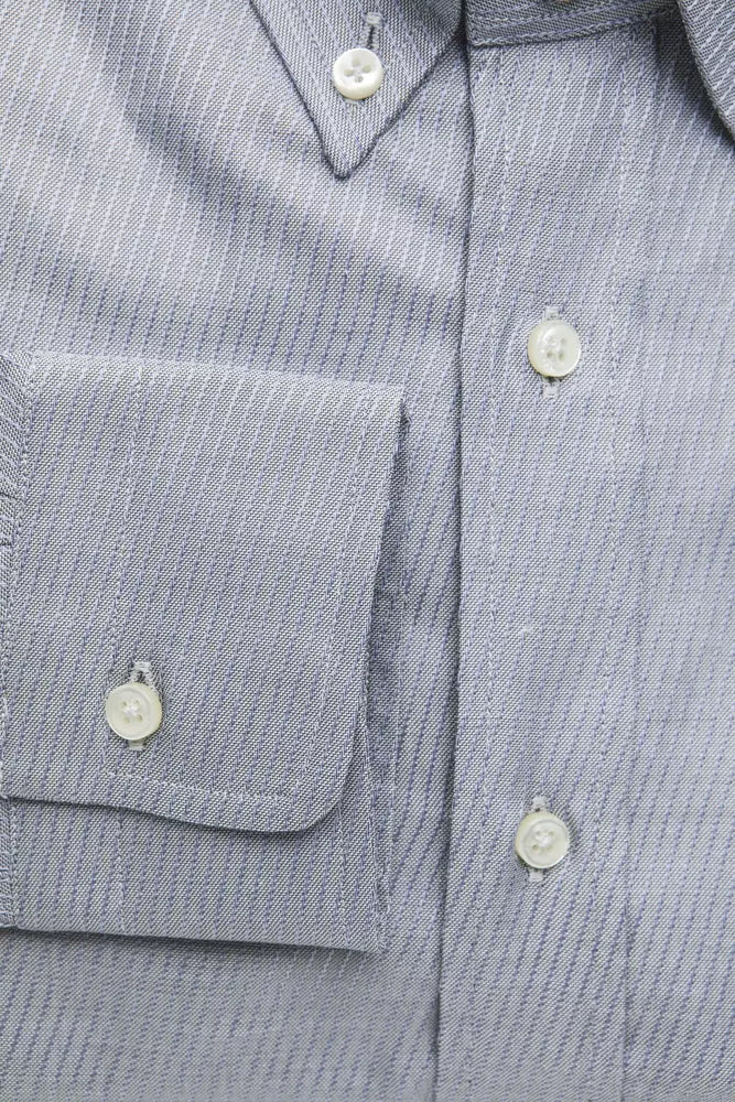 Beige Cotton Men Shirt-Robert Friedman-LabelTerrace.com