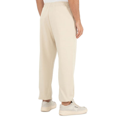 Beige Cotton Men Sweatpant-Comme Des Fuckdown-LabelTerrace.com