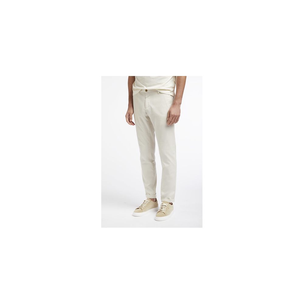 Beige Cotton Men's Pant-AT.P.CO-LabelTerrace.com