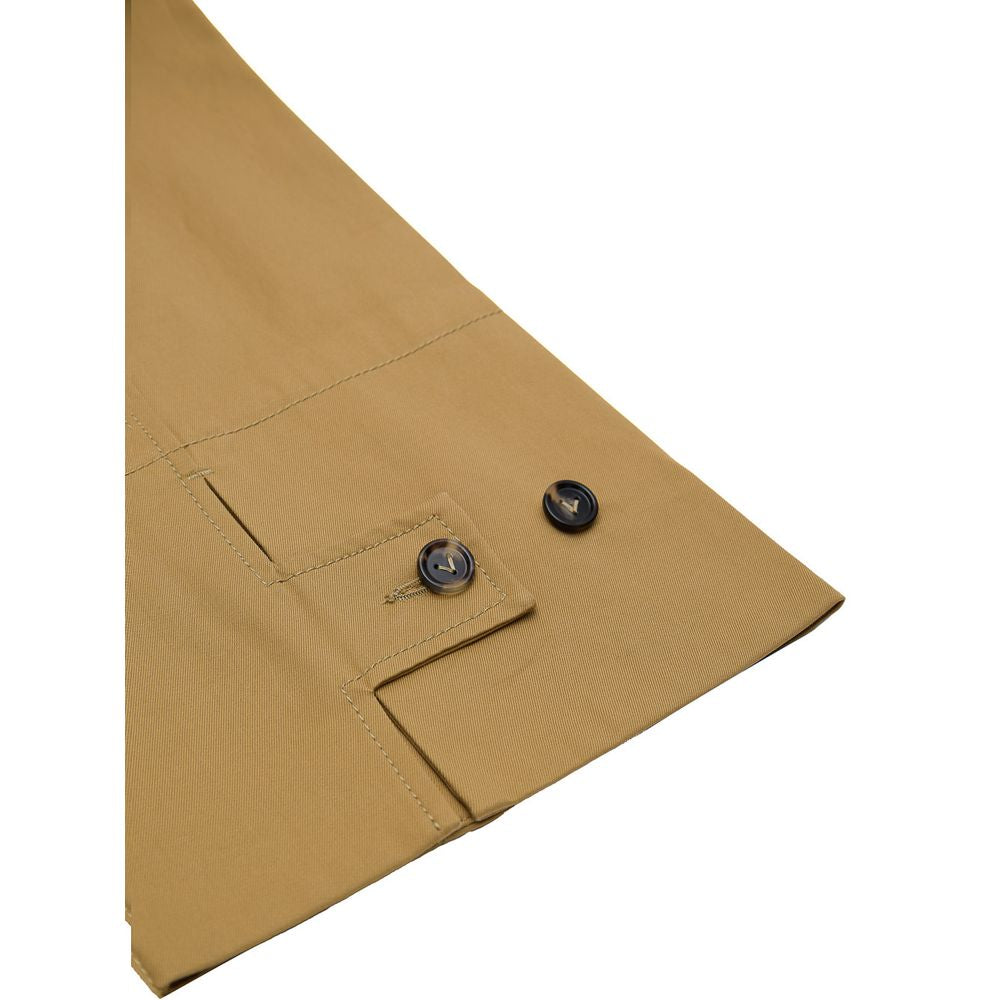 Beige Cotton Pant-Bottega Veneta-LabelTerrace.com