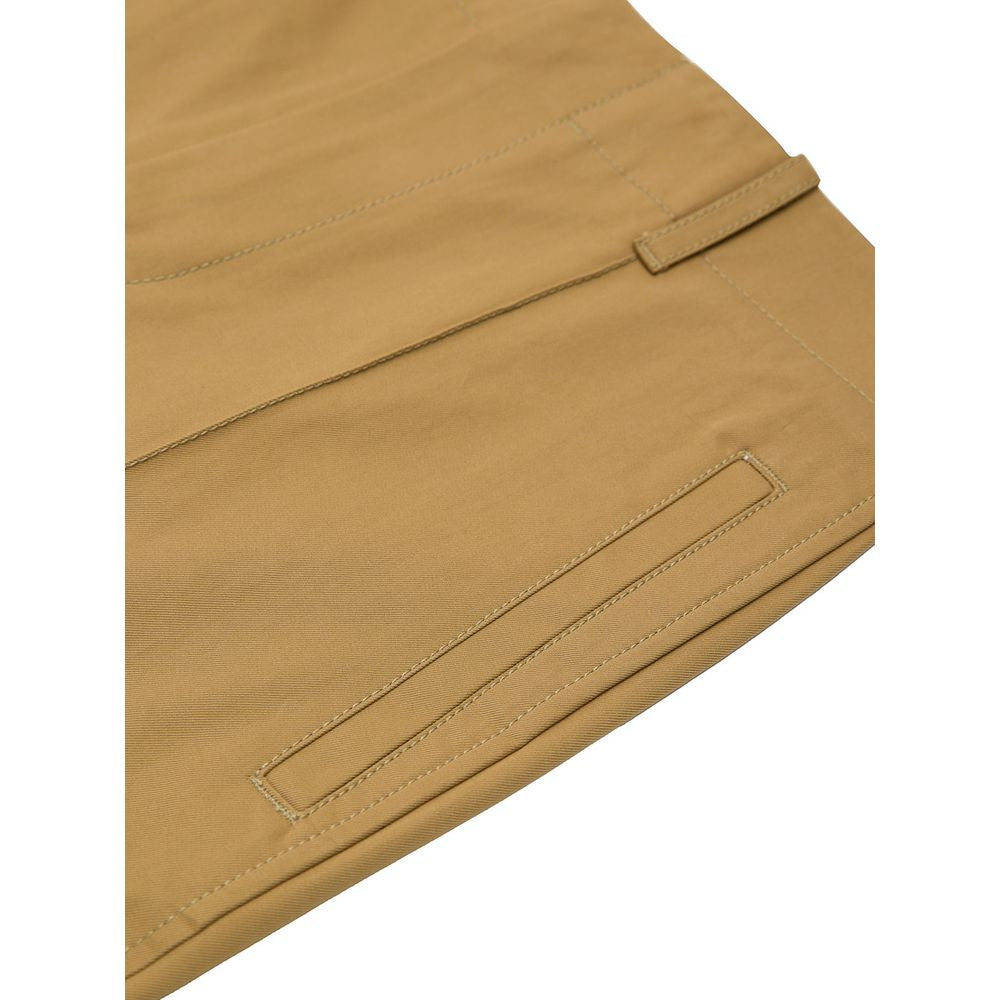 Beige Cotton Pant-Bottega Veneta-LabelTerrace.com