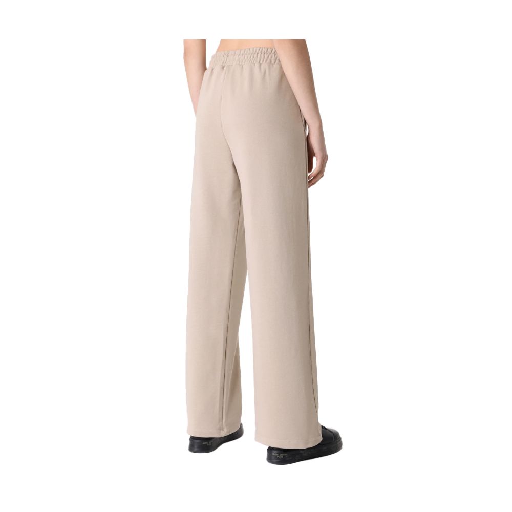 Beige Cotton Women Palazzo Pants-Comme Des Fuckdown-LabelTerrace.com