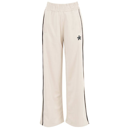 Beige Cotton Women Pant-Comme Des Fuckdown-LabelTerrace.com