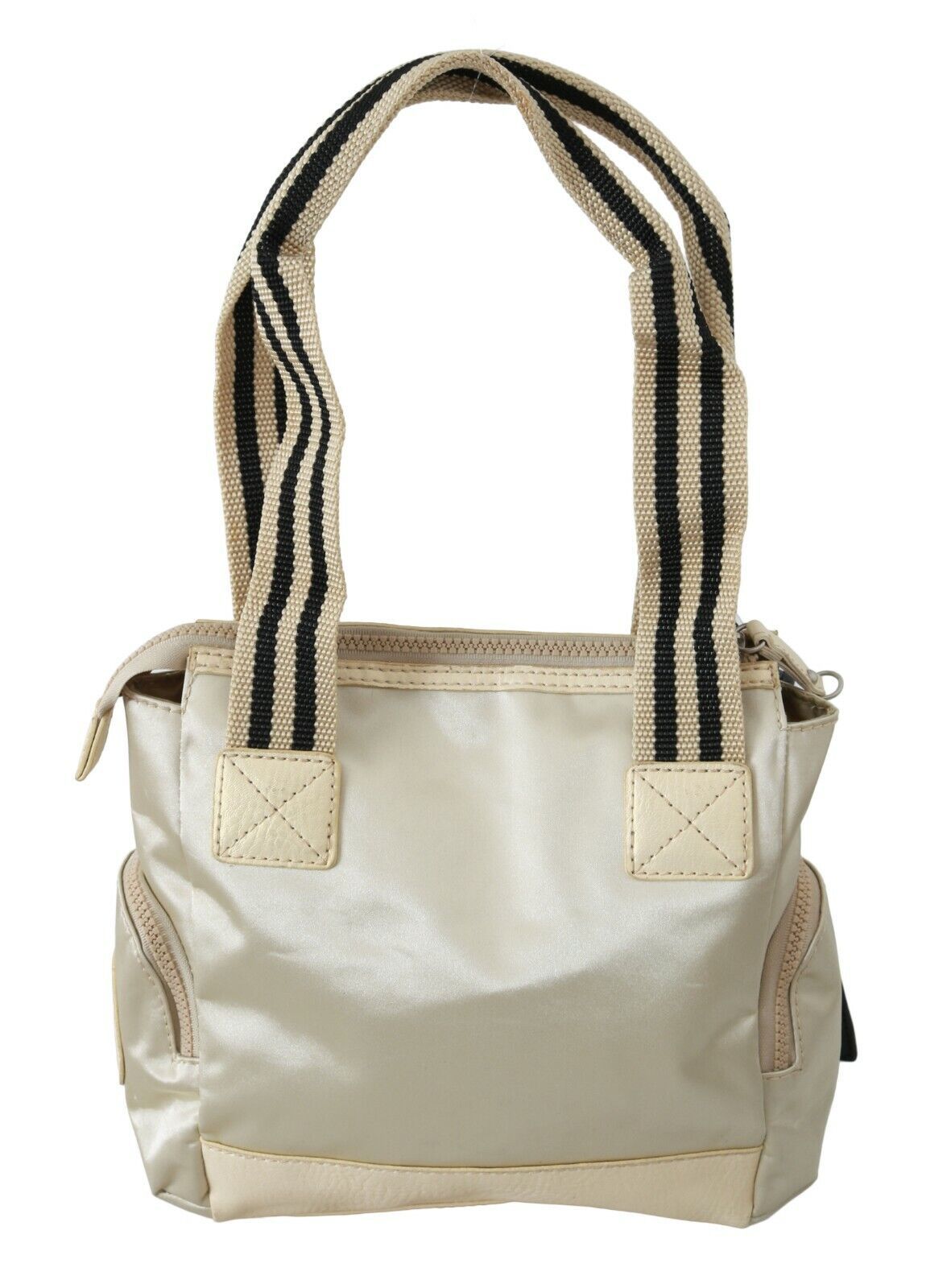 Beige Handbag Shoulder Tote Fabric Purse-WAYFARER-LabelTerrace.com