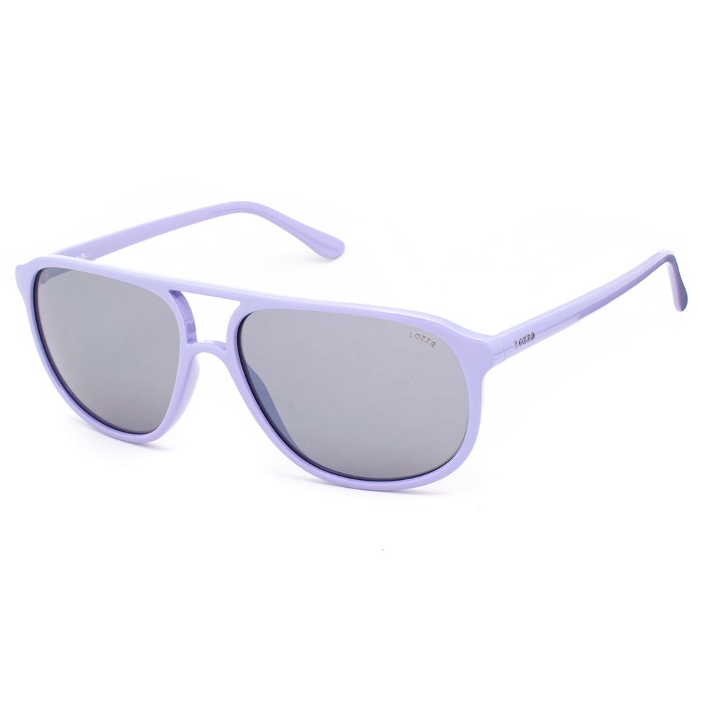 Beige Injected Sunglasses-Lozza-LabelTerrace.com