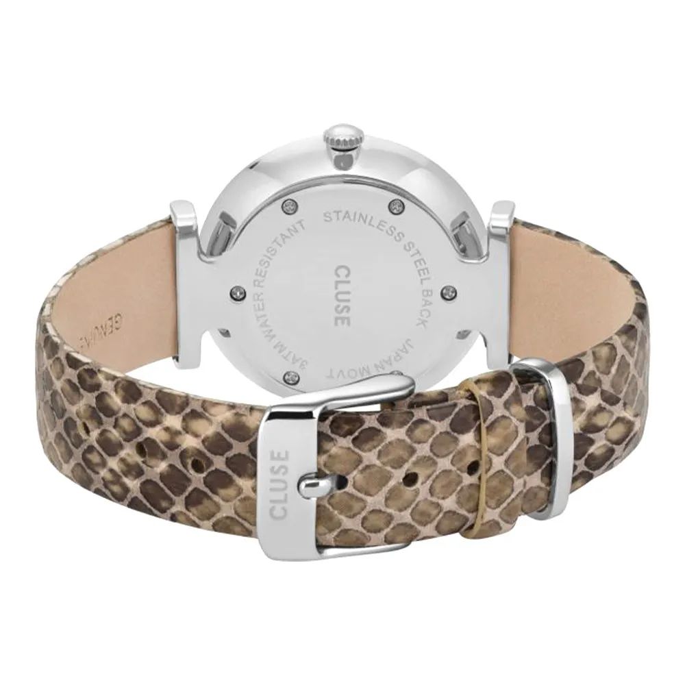Beige Leather Watch-Cluse-LabelTerrace.com