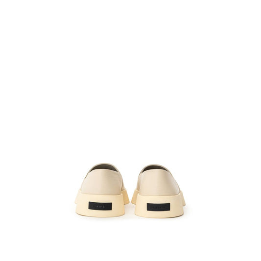Beige Leather Slip-On Loafer-Fear Of God-LabelTerrace.com